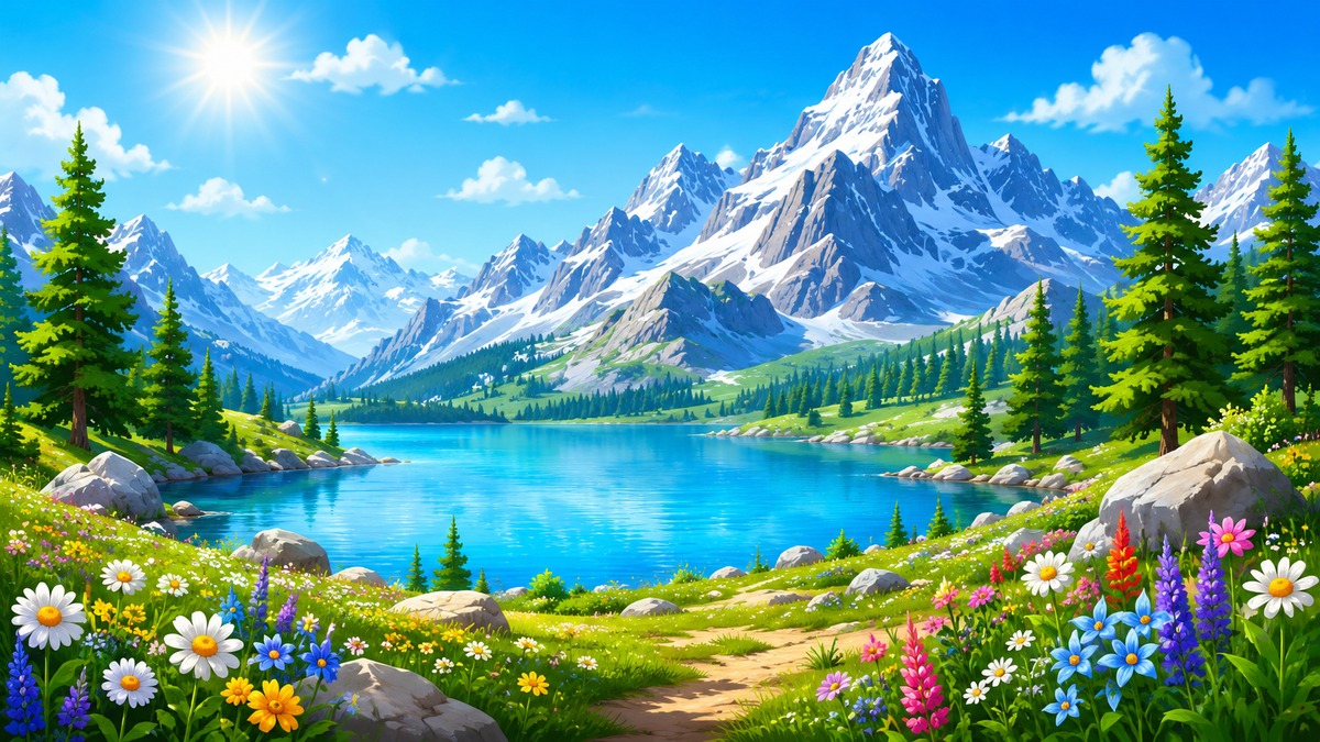 Mountain Reveal Quiz game cover