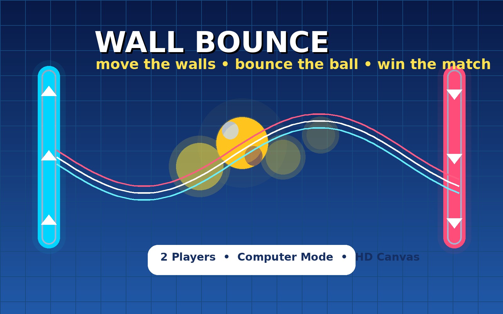 Wall Bounce Battle game cover